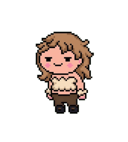 pixel art of me as eevee